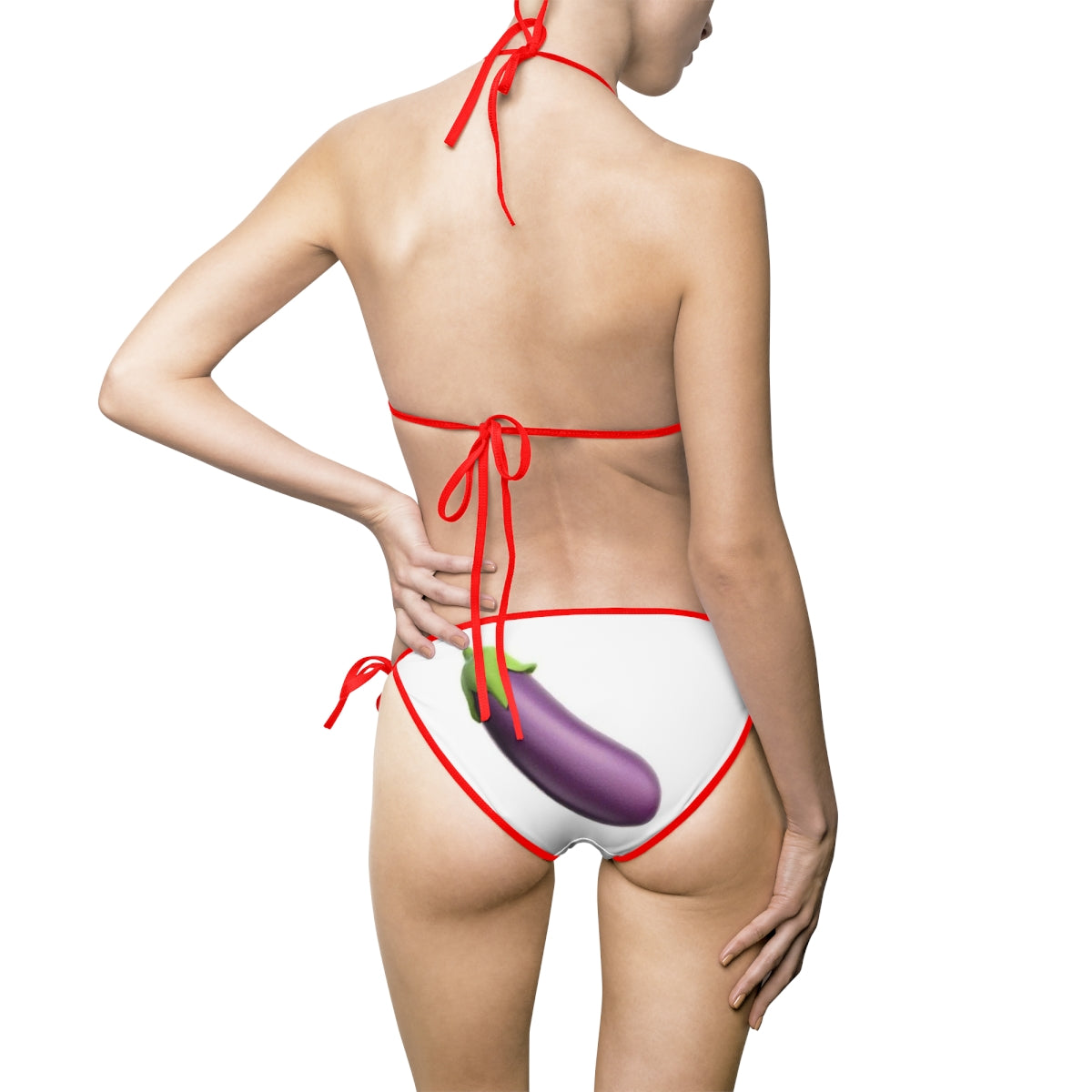 Eggplant Women's Bikini Swimsuit