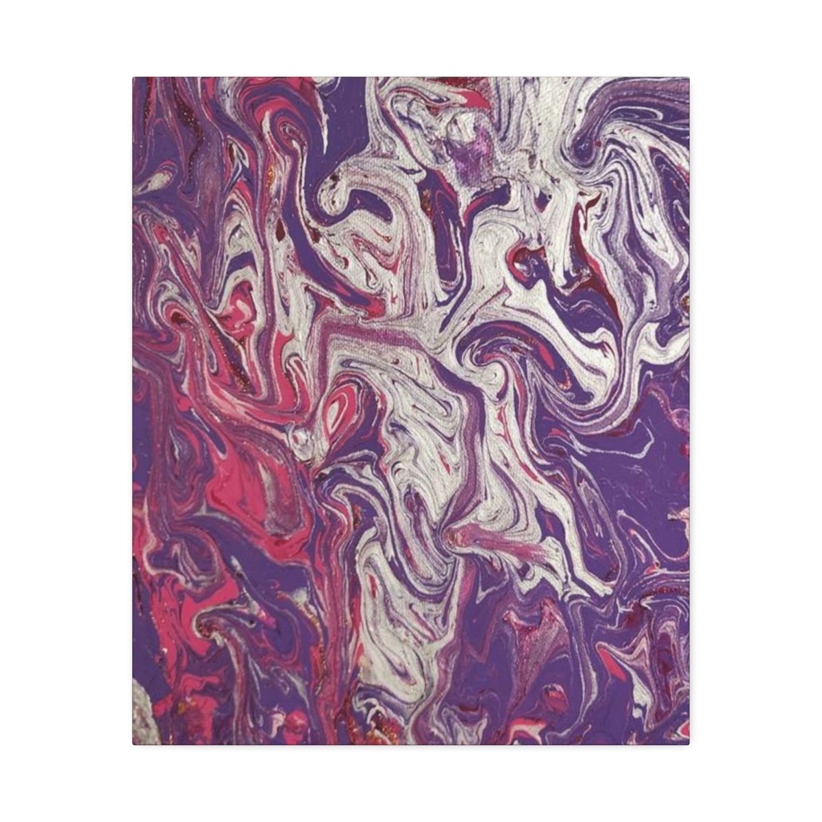 The Original Print "Silver and Purple"