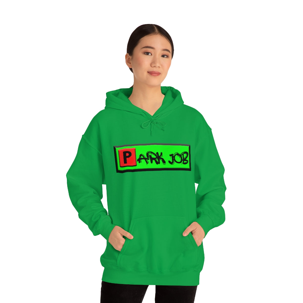 PJ Red and Green Unisex Heavy Blend™ Hooded Sweatshirt