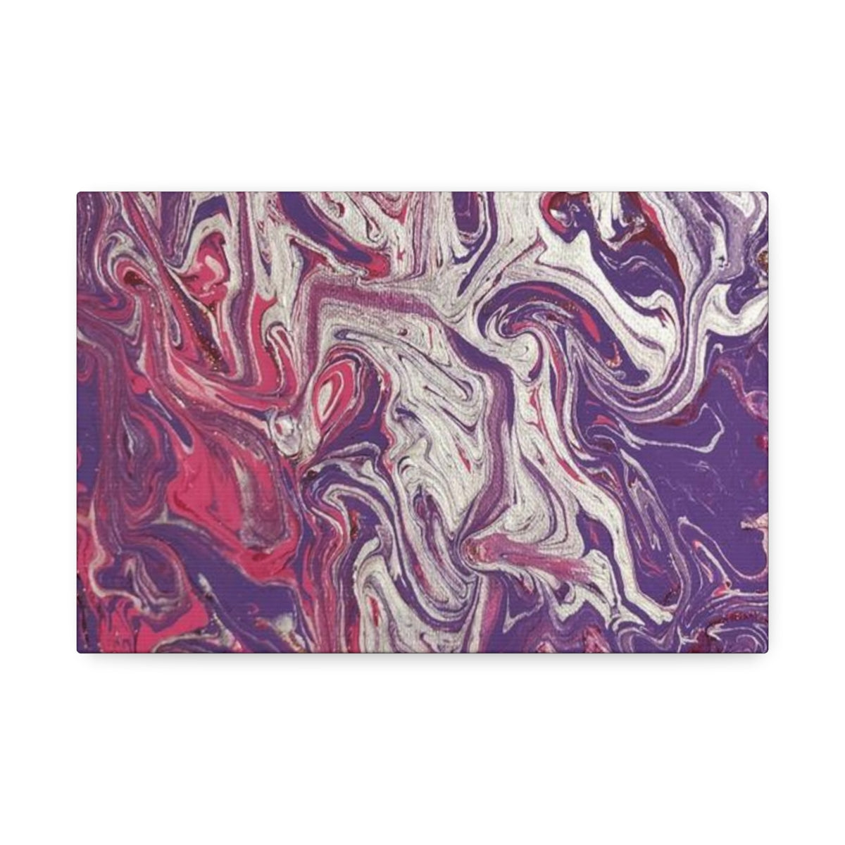 The Original Print "Silver and Purple"