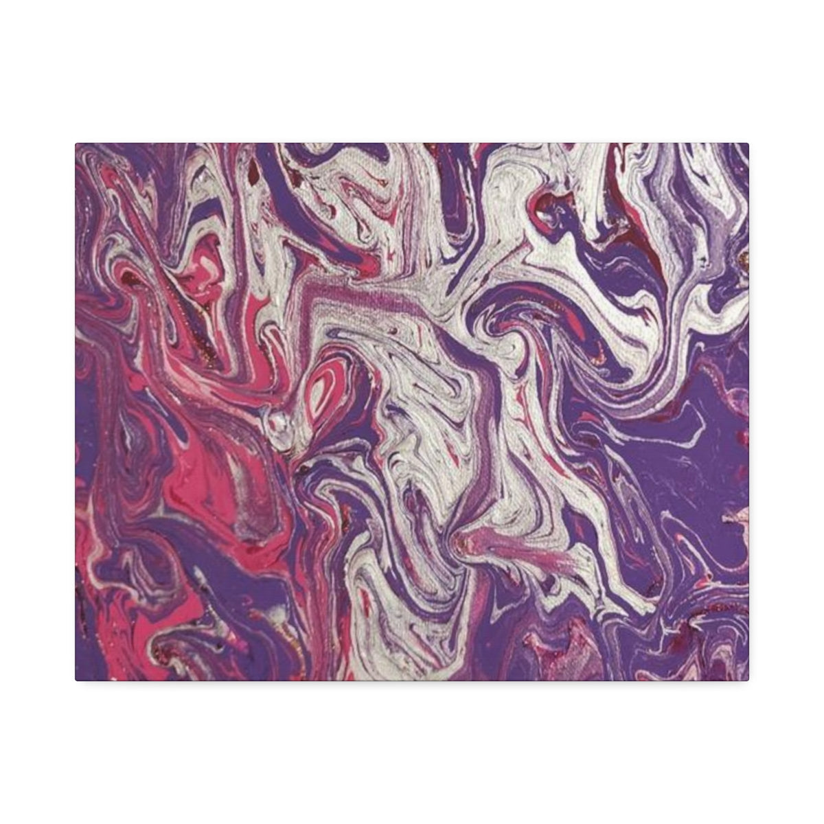 The Original Print "Silver and Purple"