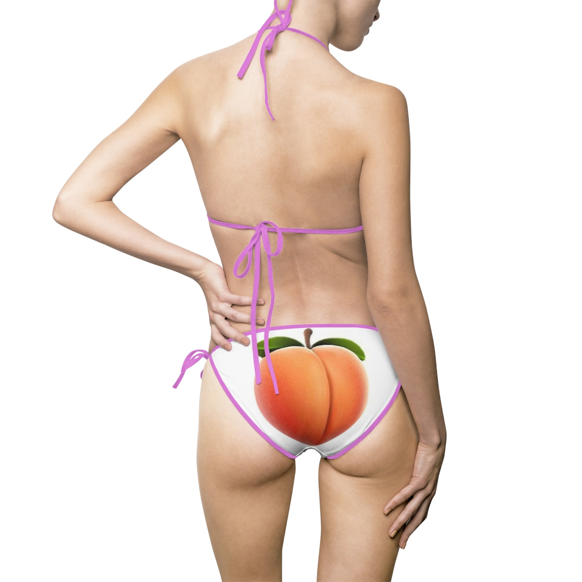 Peach Women's Bikini Swimsuit
