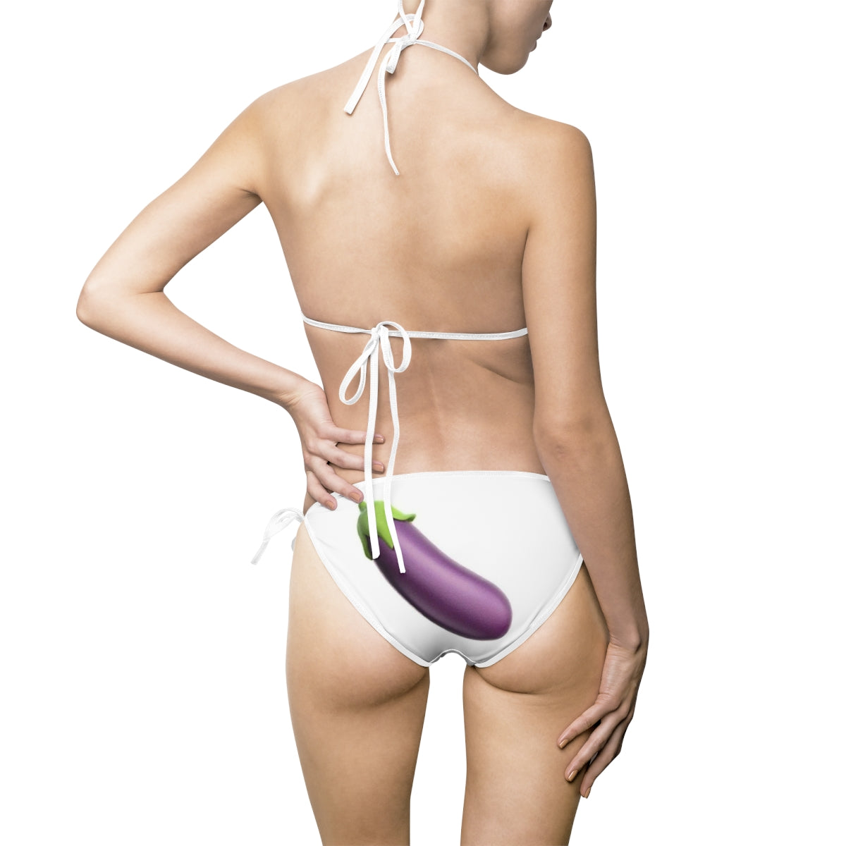 Eggplant Women's Bikini Swimsuit