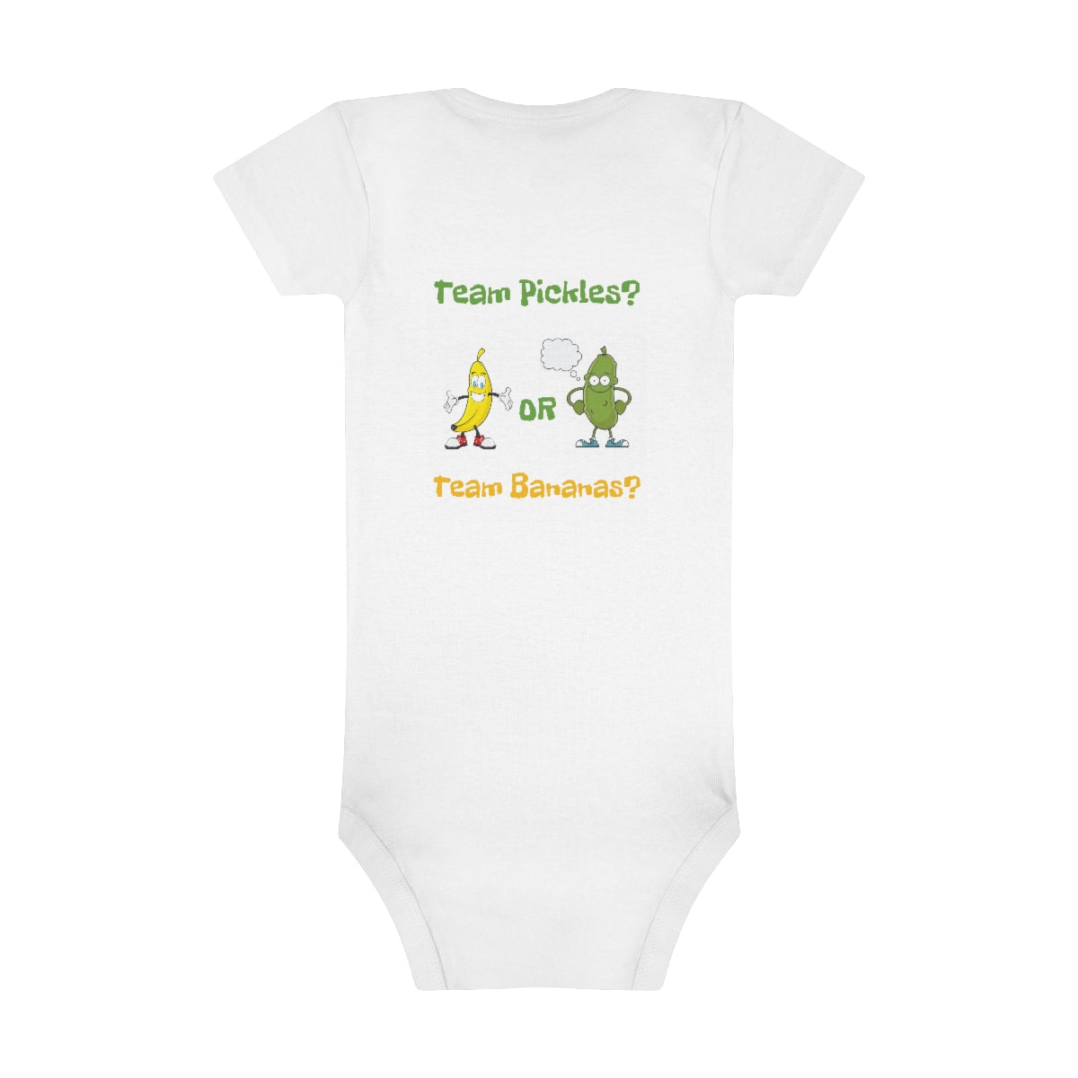 Pickle and Banana Baby Short Sleeve Onesie®