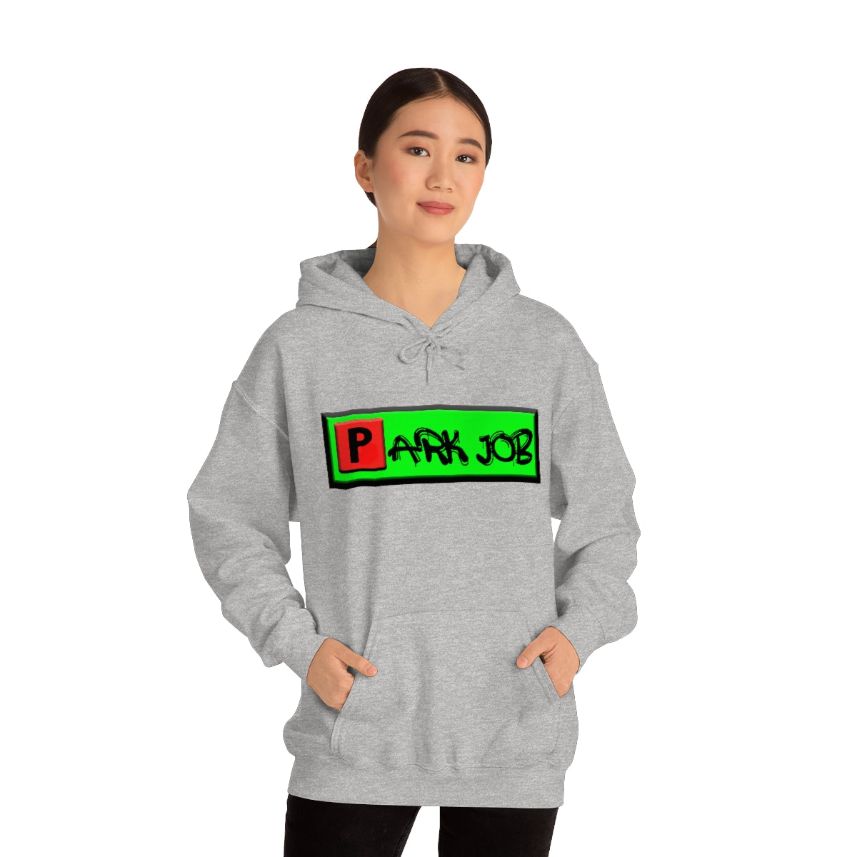 PJ Red and Green Unisex Heavy Blend™ Hooded Sweatshirt
