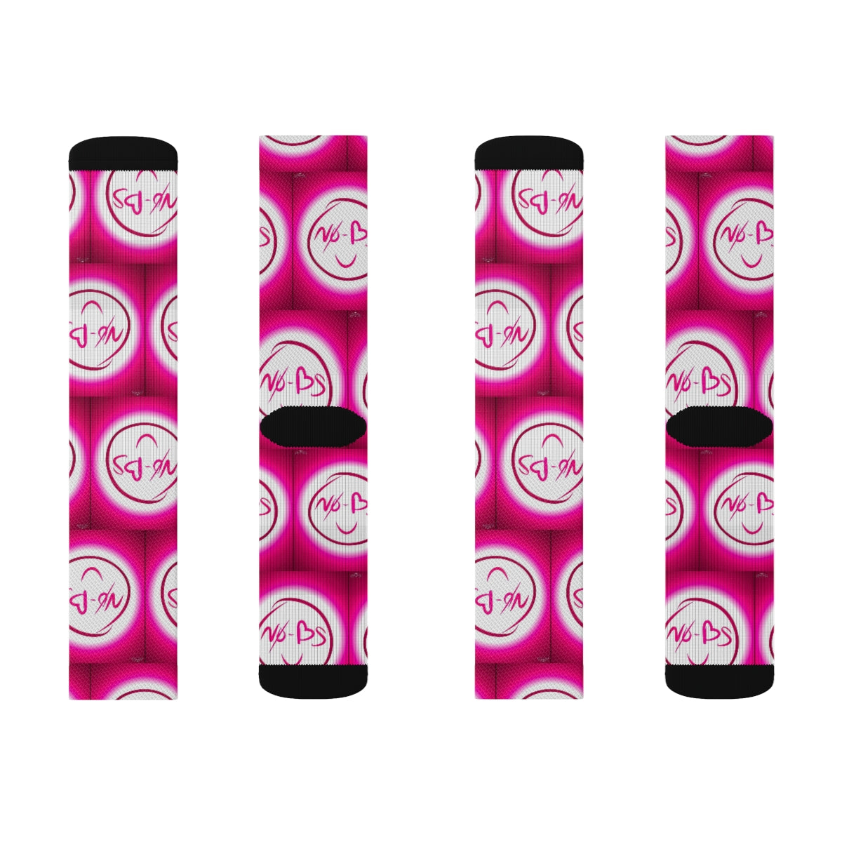 No-Bs Sublimation Socks