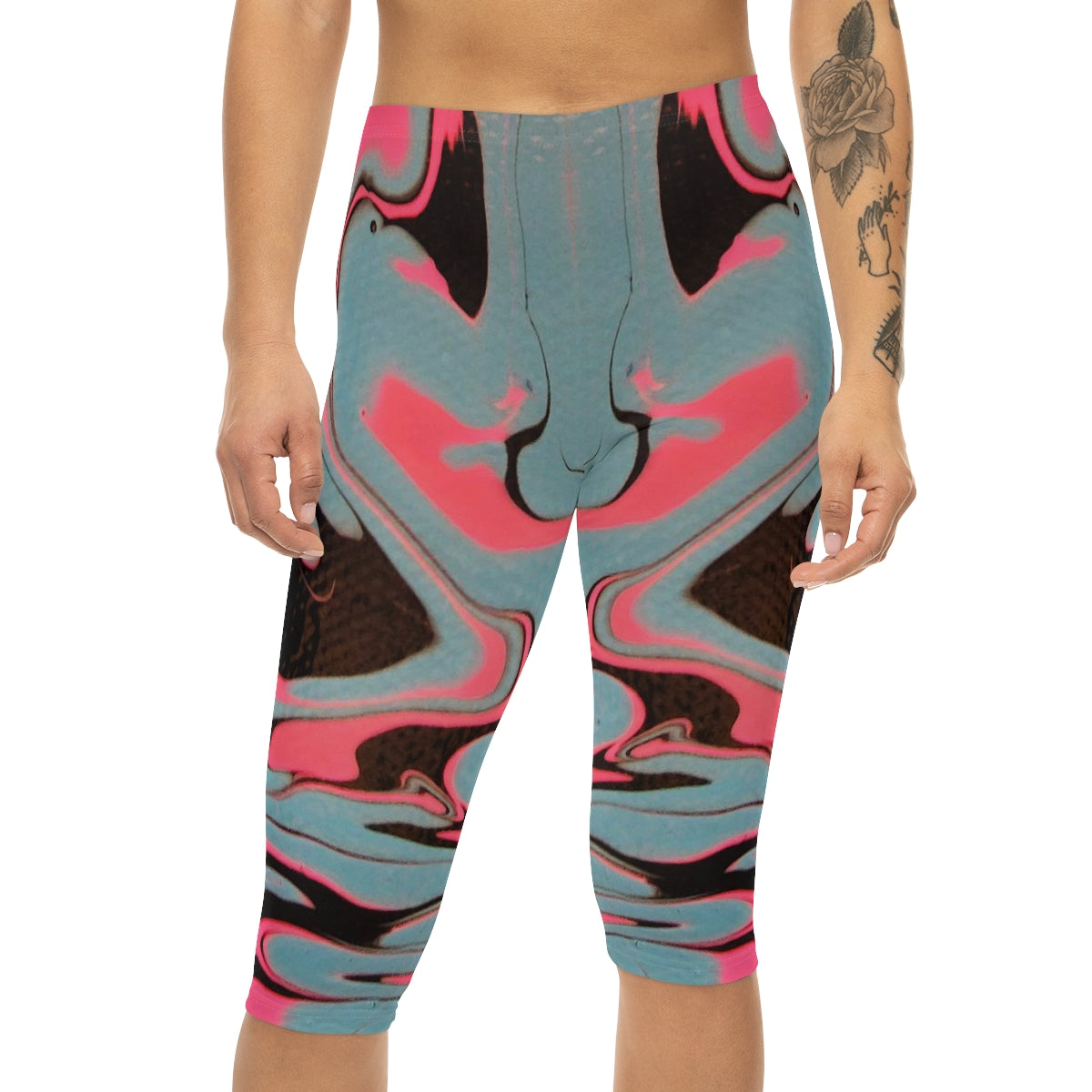 PJ Art Women’s Capri Leggings