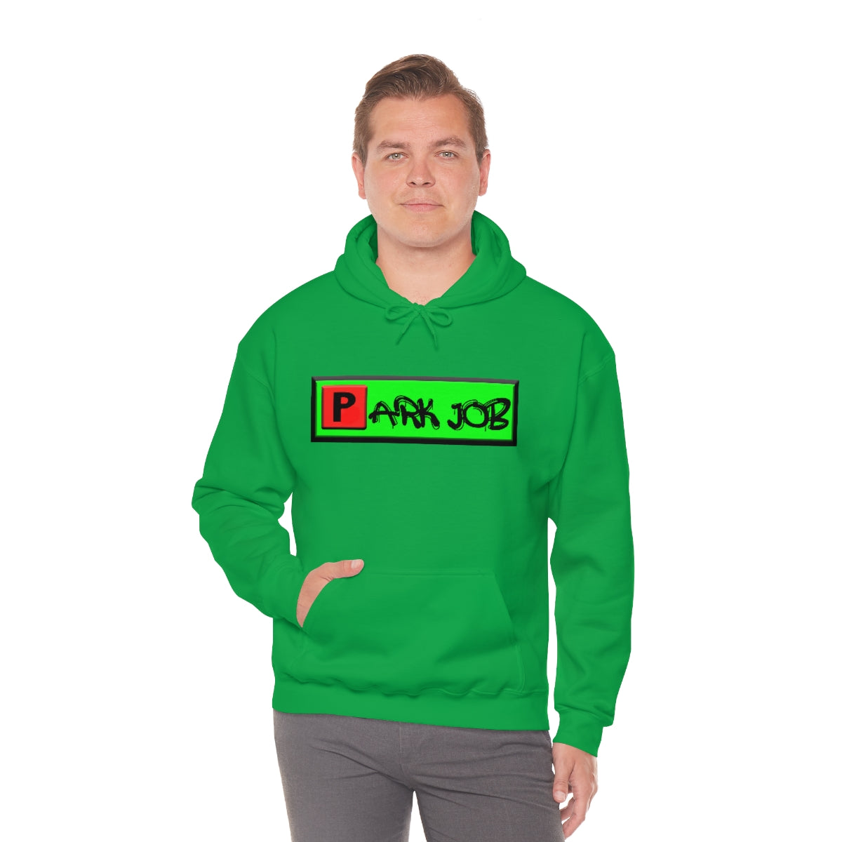 PJ Red and Green Unisex Heavy Blend™ Hooded Sweatshirt