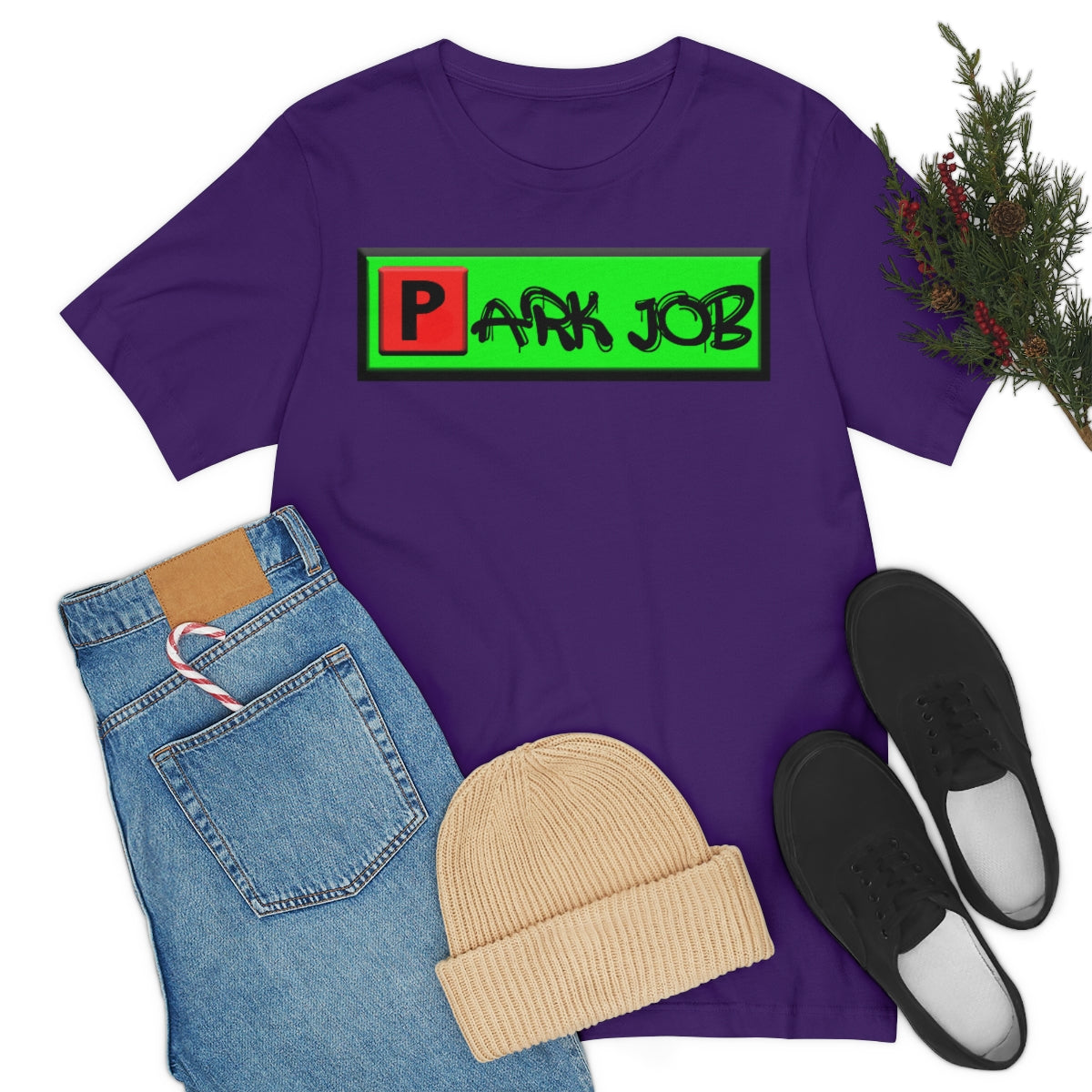 Parkjob Logo Unisex Jersey Short Sleeve Tee