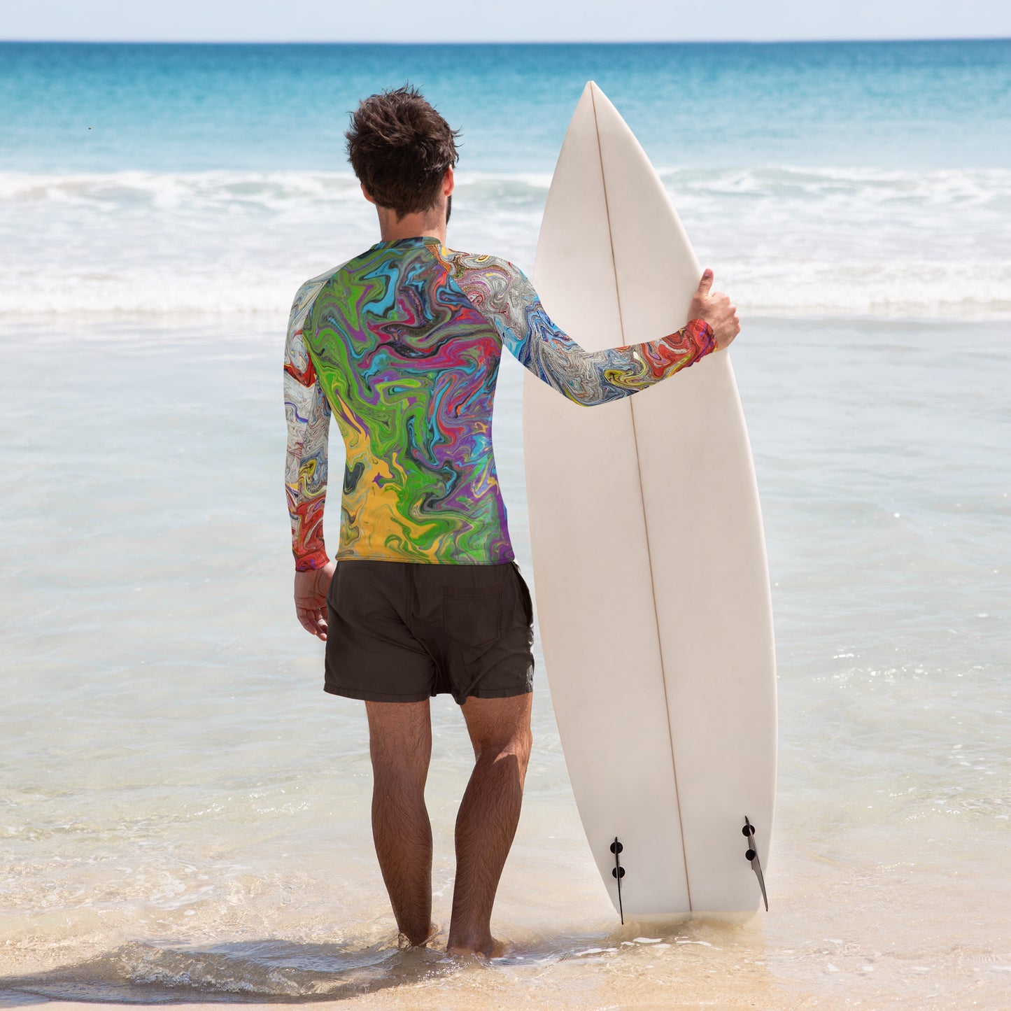 PJ Art Men's Rash Guard