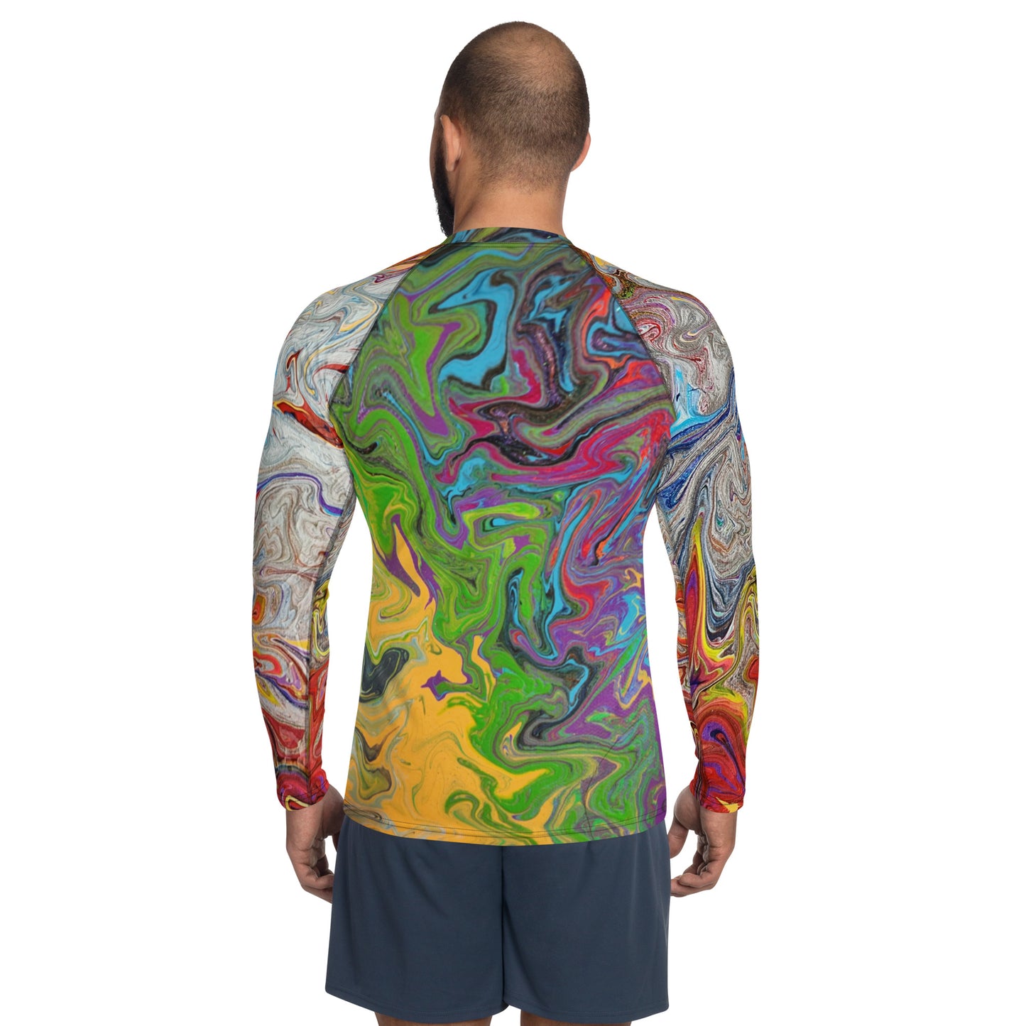 PJ Art Men's Rash Guard