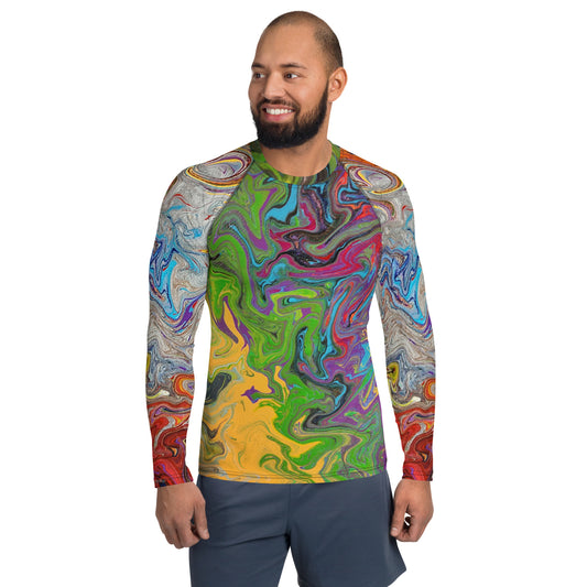 PJ Art Men's Rash Guard