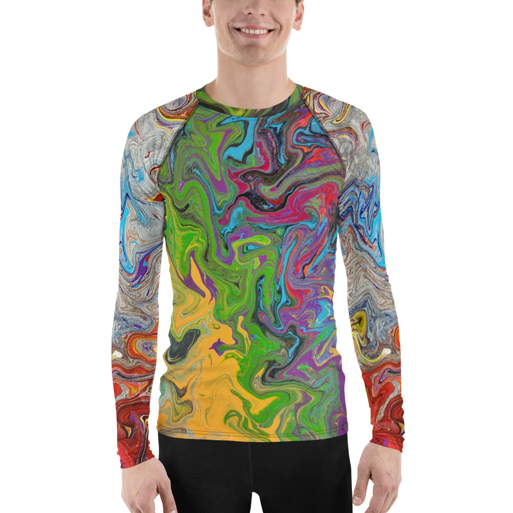PJ Art Men's Rash Guard