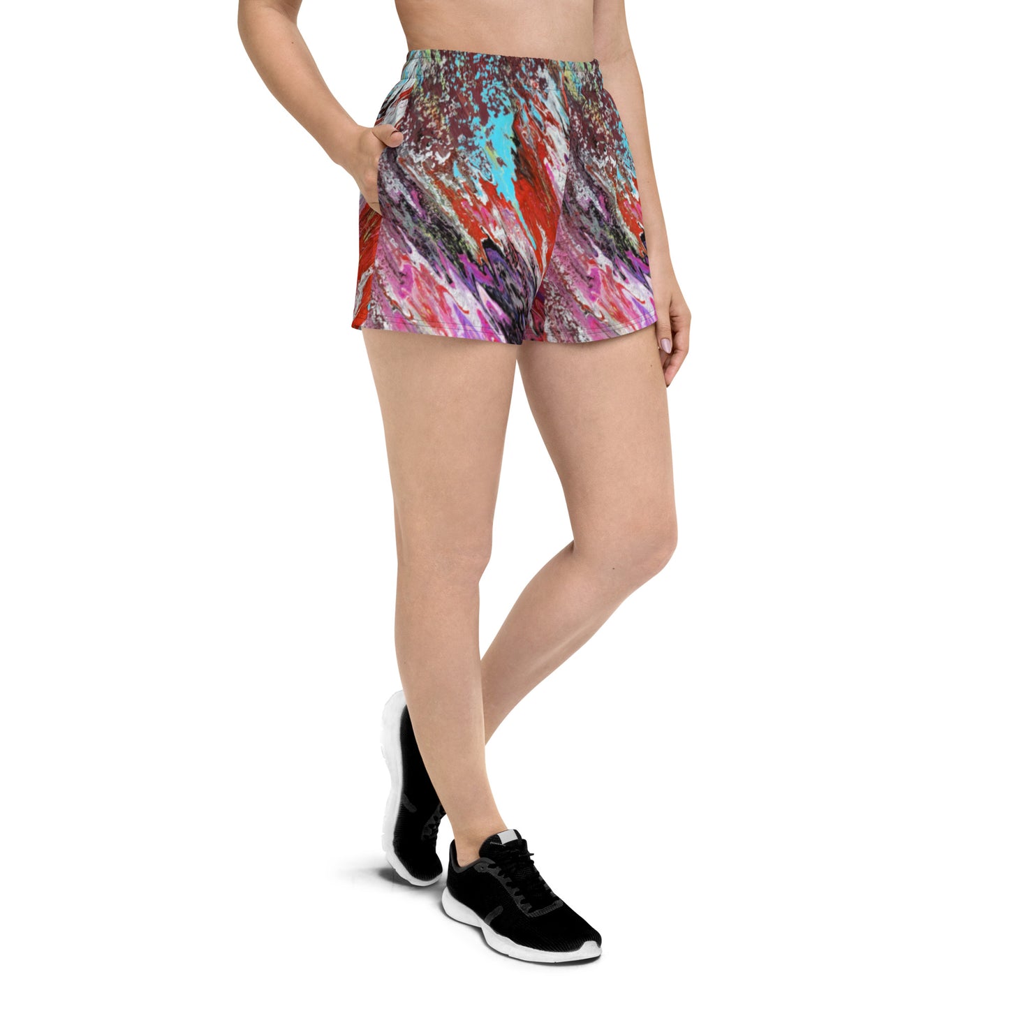 PJ Art Women's Athletic Short Shorts