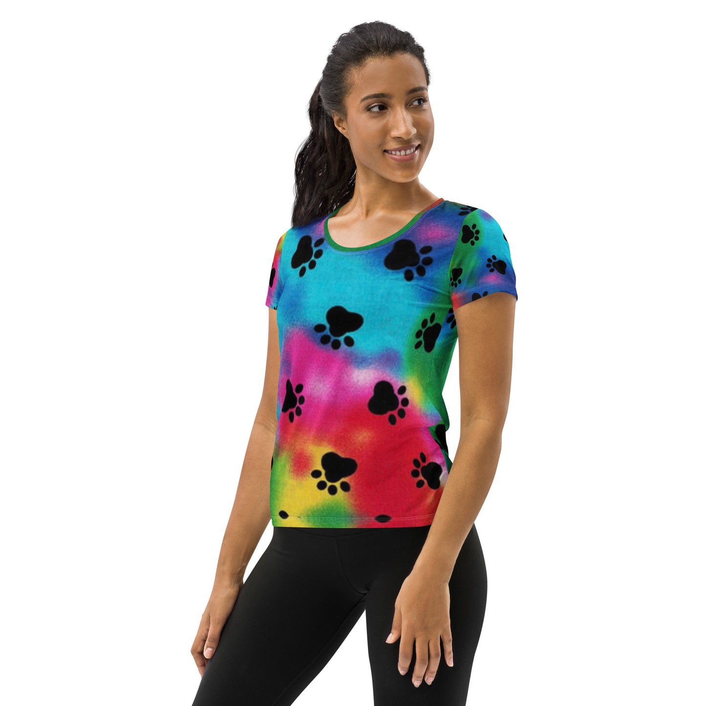 DogDye Women's Athletic T-shirt