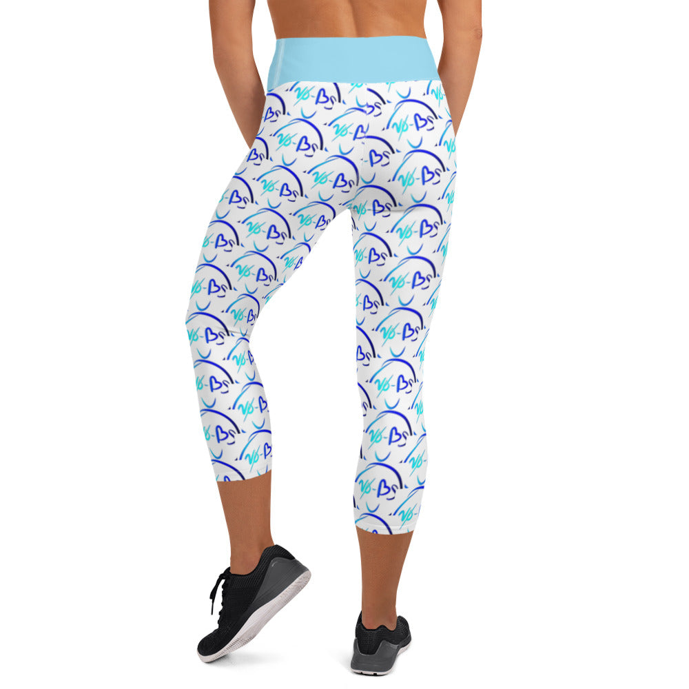 No-Bs Yoga Capri Leggings