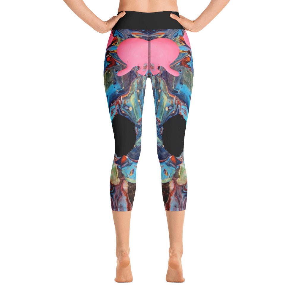 PJ Artwork Yoga Capri Leggings