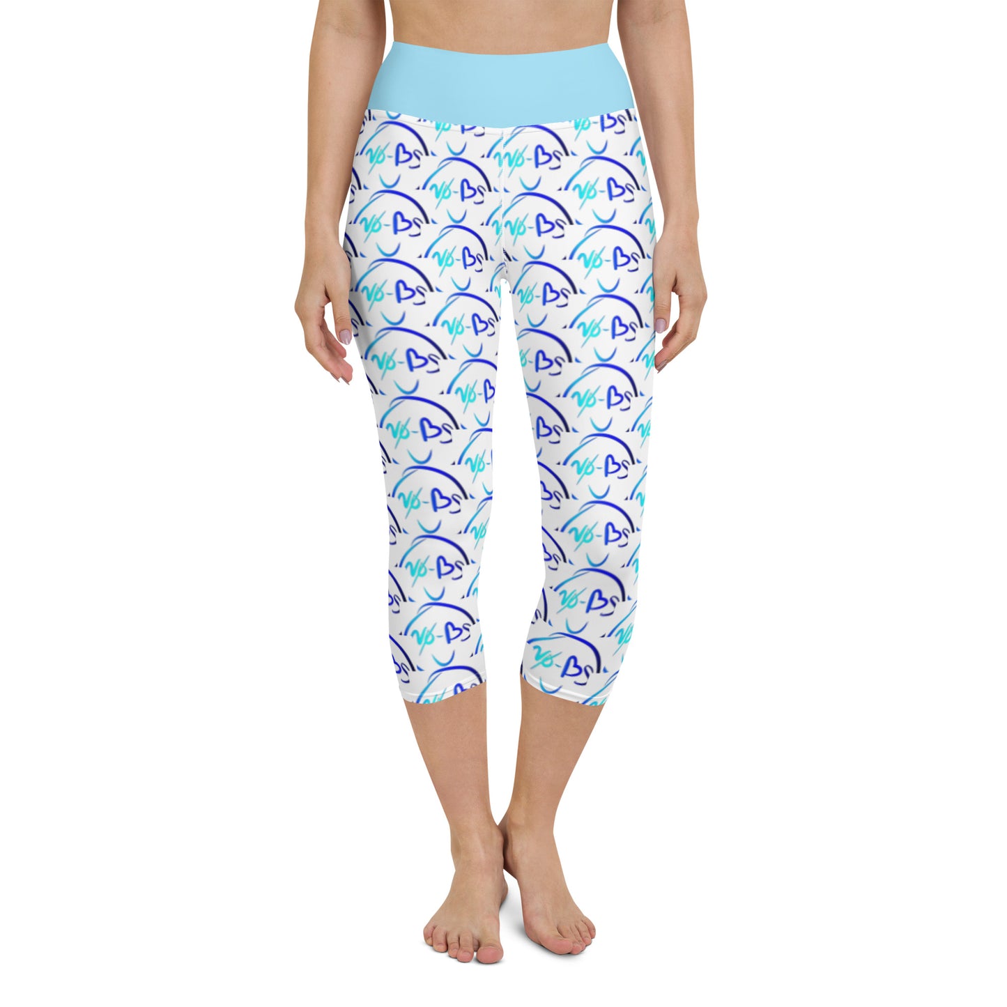 No-Bs Yoga Capri Leggings