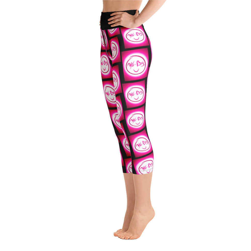 No-Bs Yoga Capri Leggings