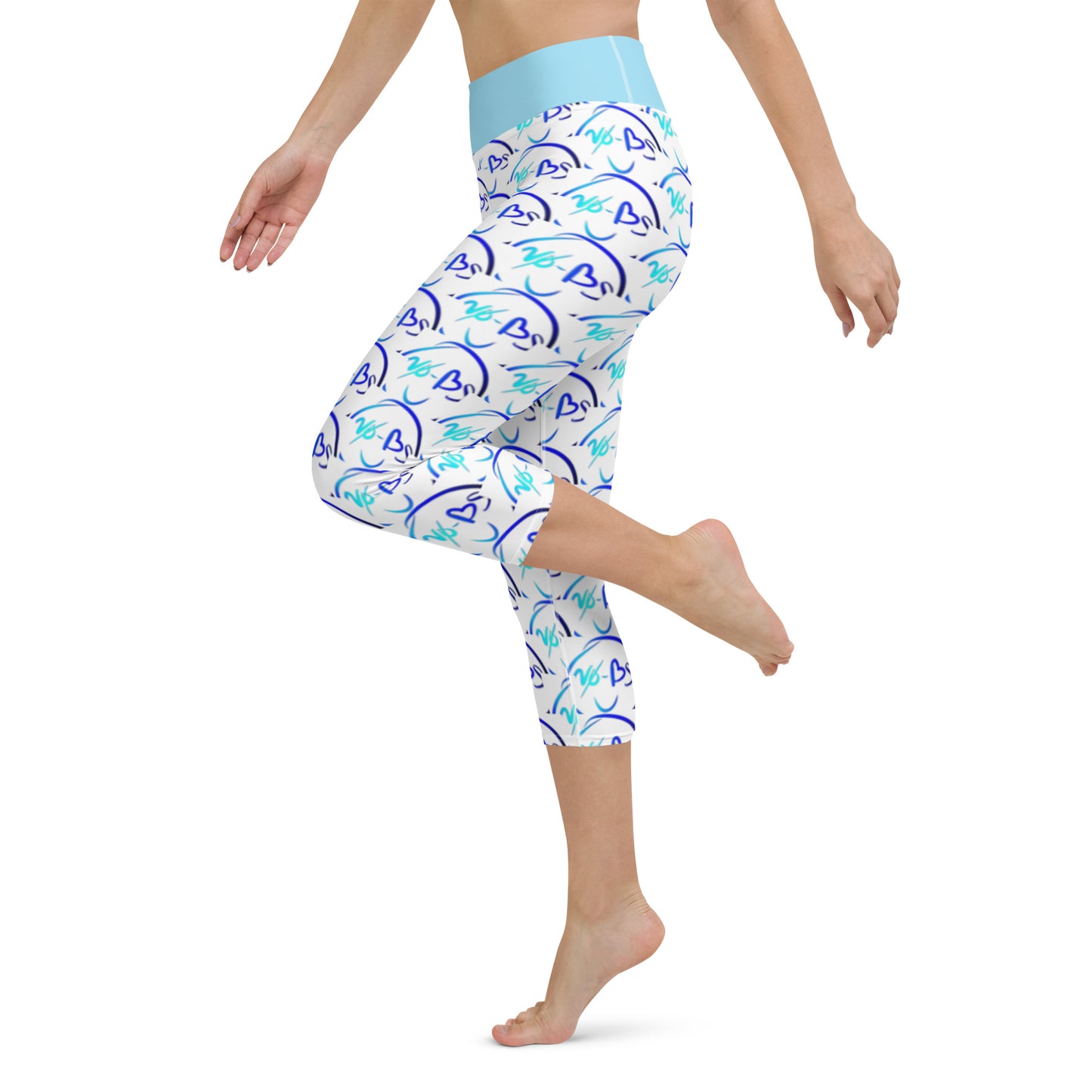 No-Bs Yoga Capri Leggings