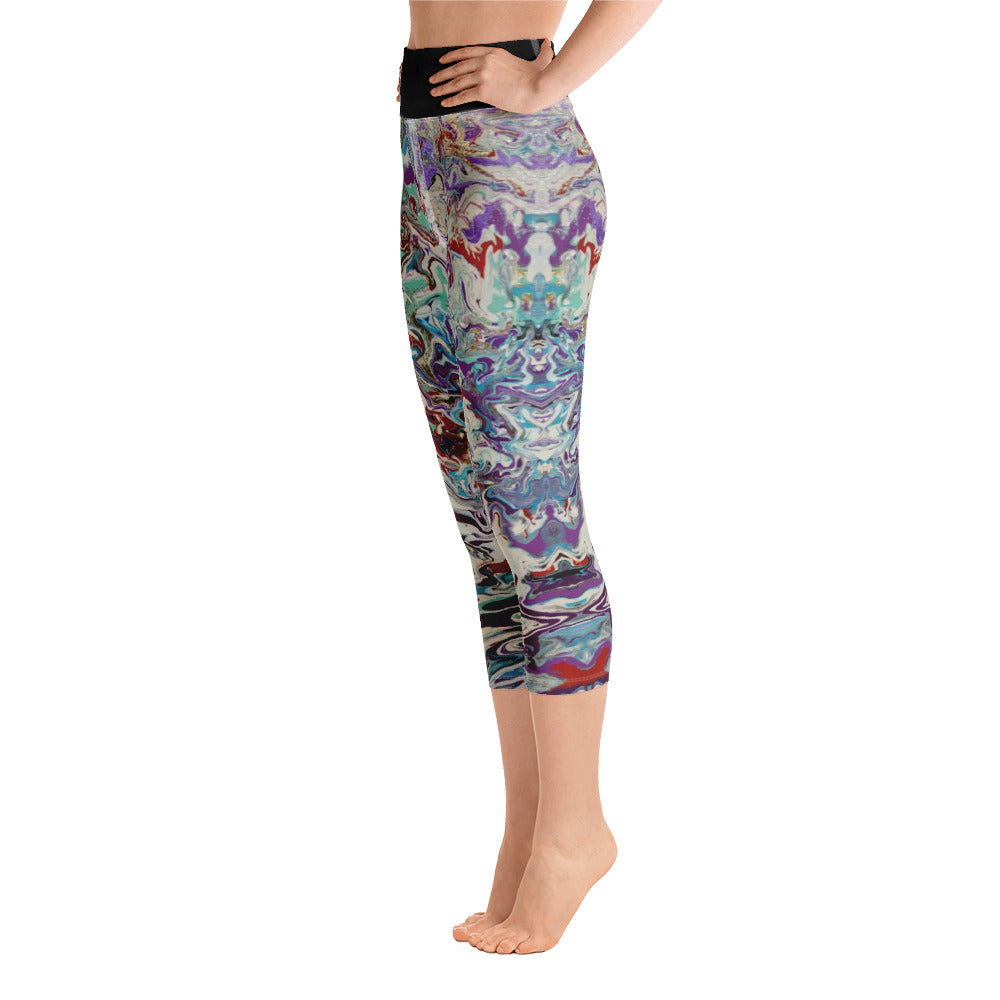 PJ Original Artwork Yoga Capri Leggings