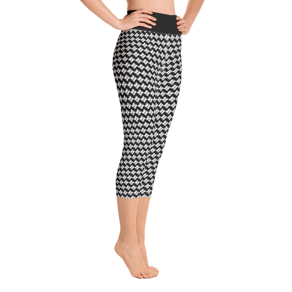 No-Bs Yoga Capri Leggings