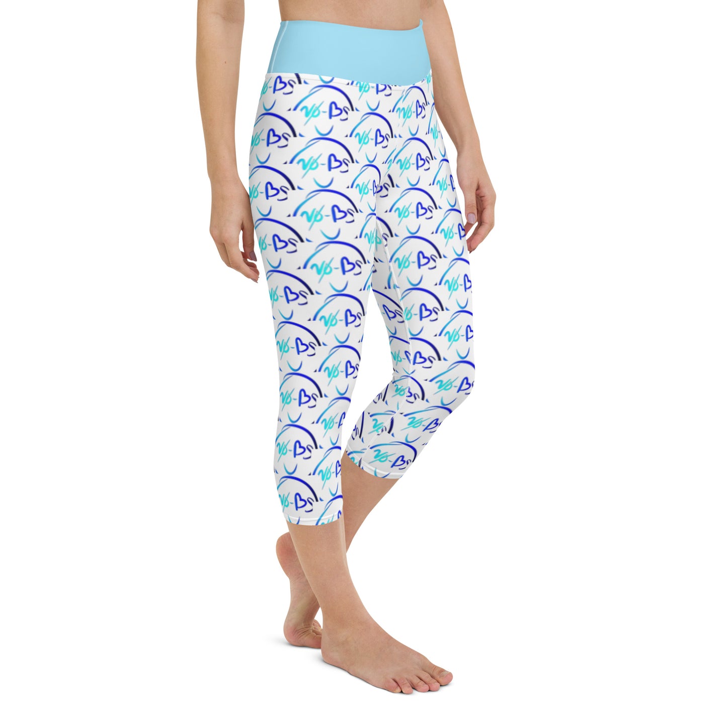 No-Bs Yoga Capri Leggings