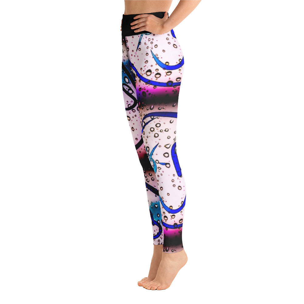 No-Bs Rain Yoga Leggings