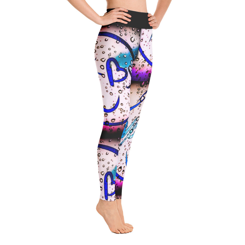 No-Bs Rain Yoga Leggings