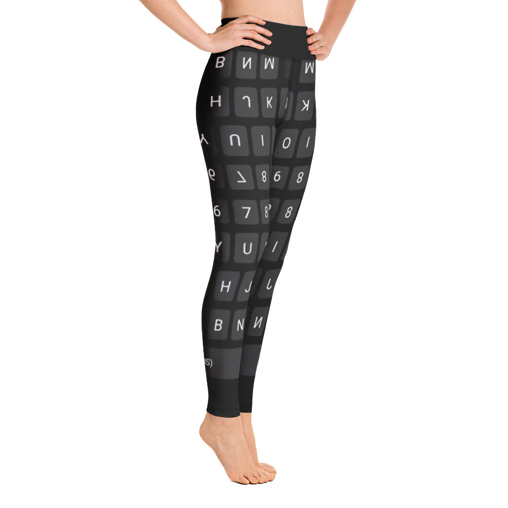 Text Me If You Can Yoga Leggings