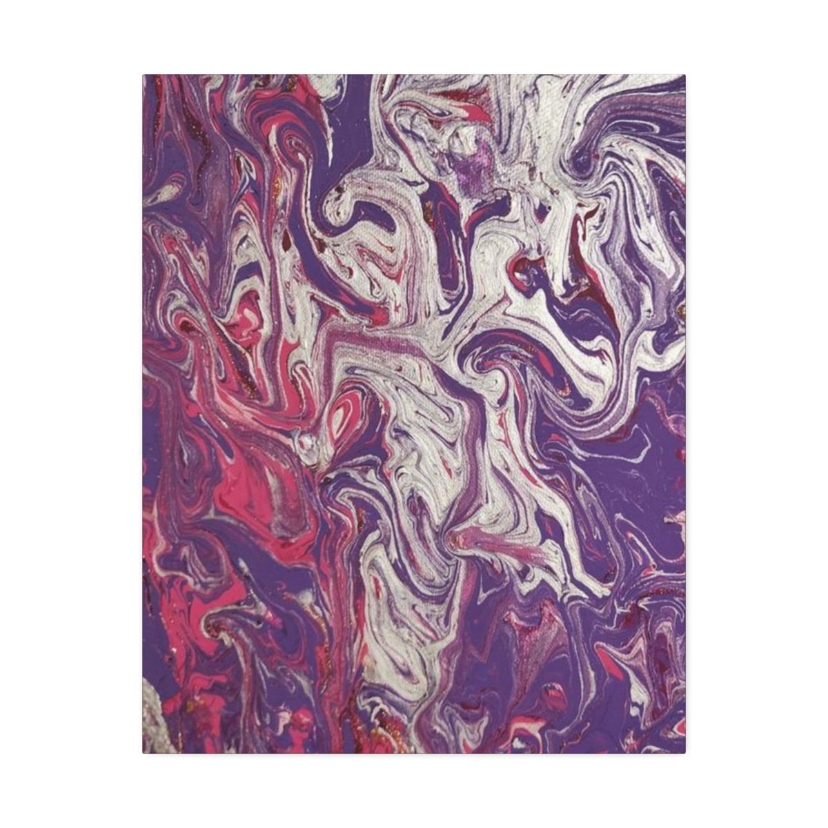 The Original Print "Silver and Purple"