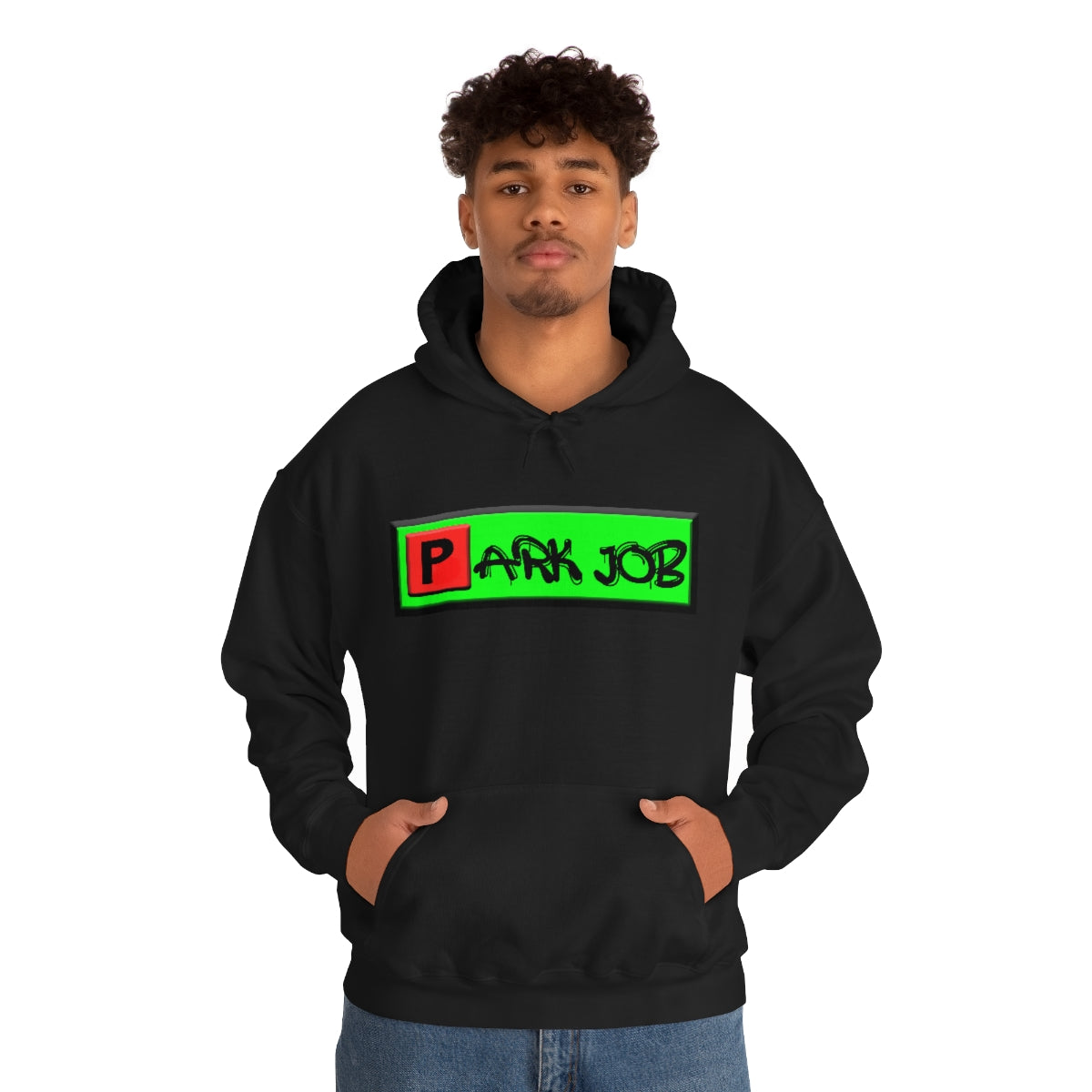 PJ Red and Green Unisex Heavy Blend™ Hooded Sweatshirt