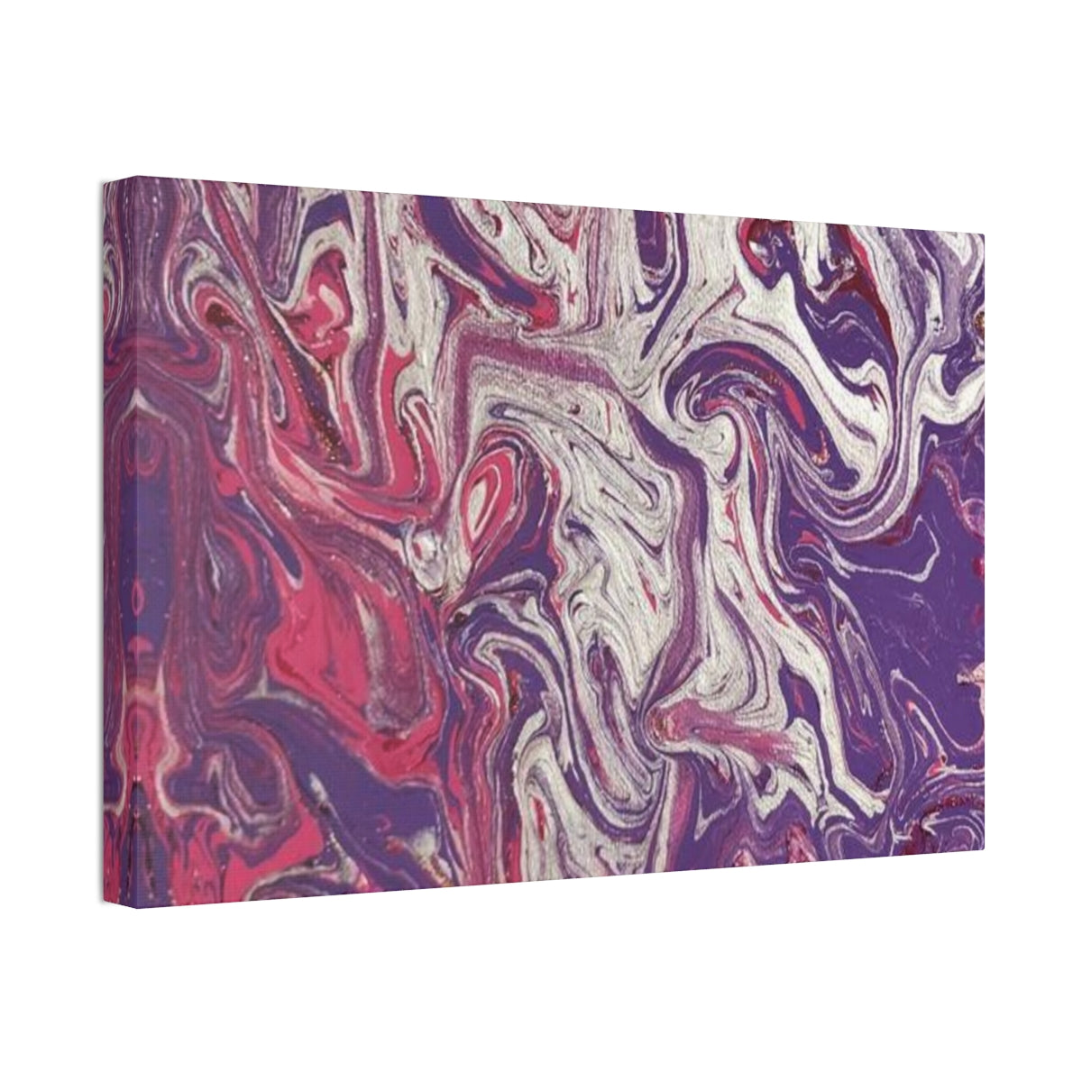 The Original Print "Silver and Purple"