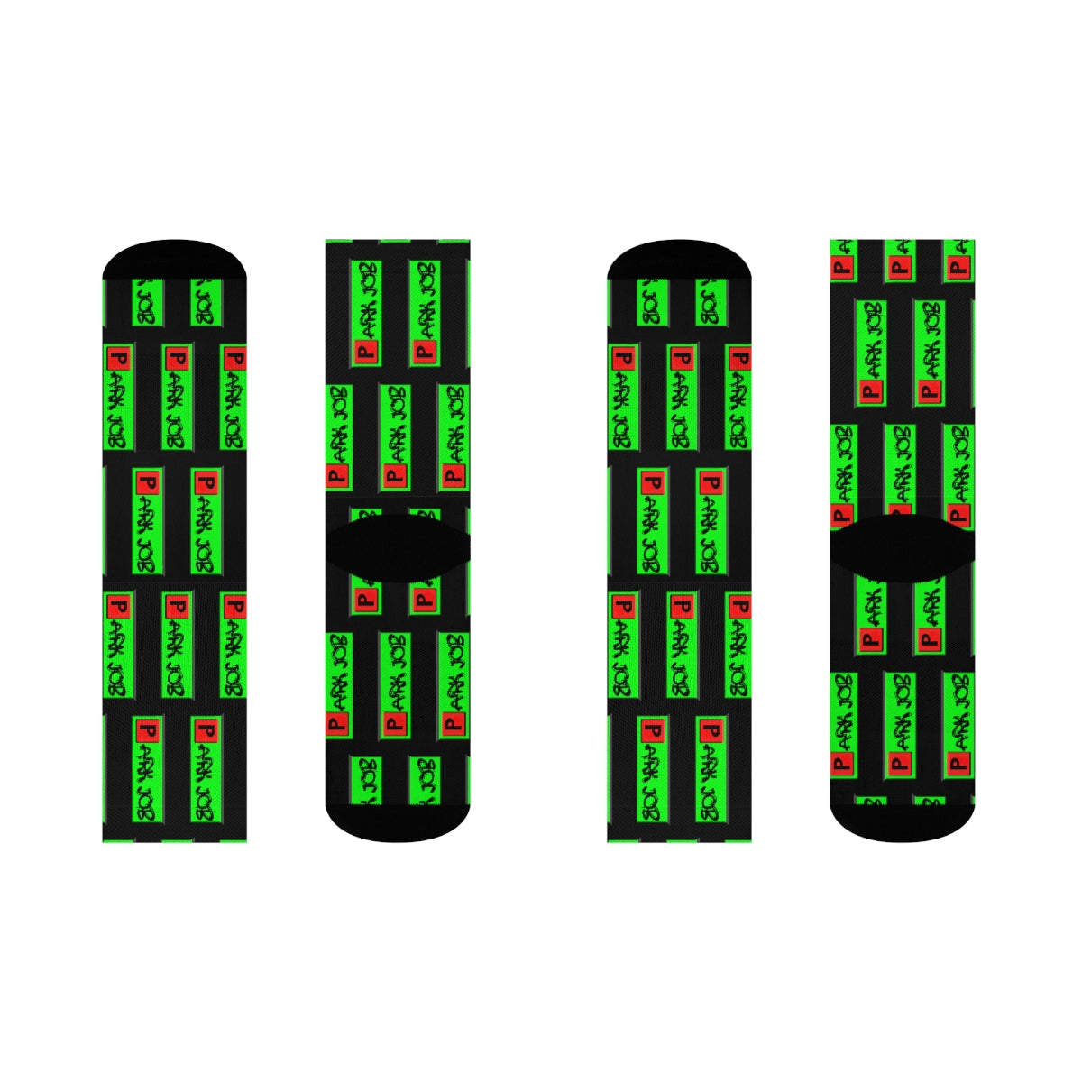 Parkjob Sublimation Crew Socks