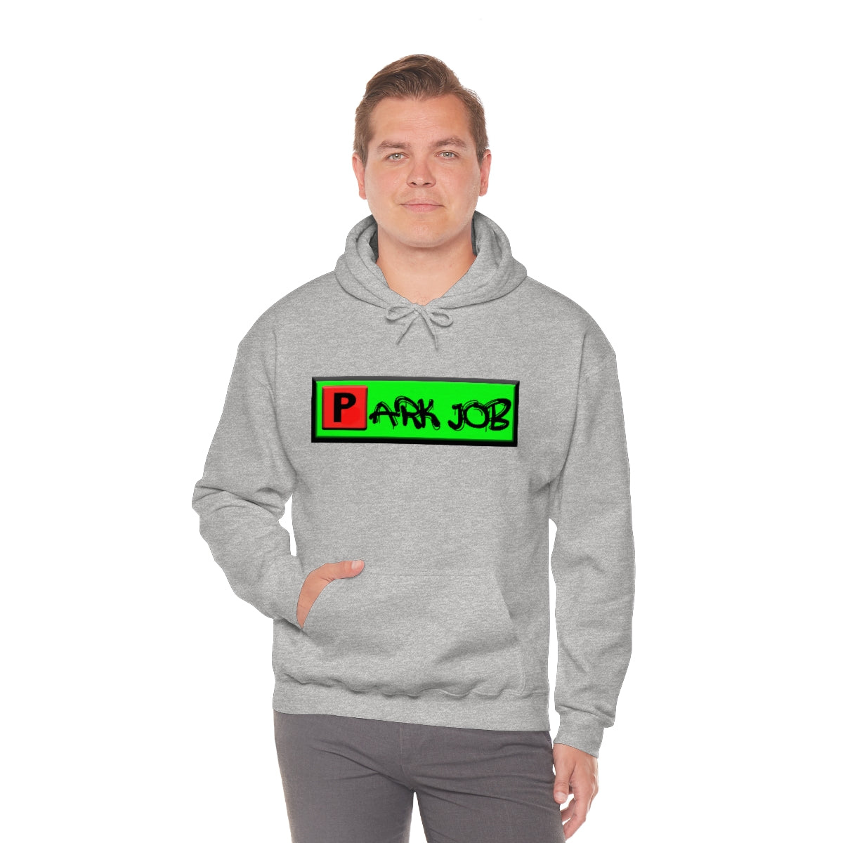 PJ Red and Green Unisex Heavy Blend™ Hooded Sweatshirt