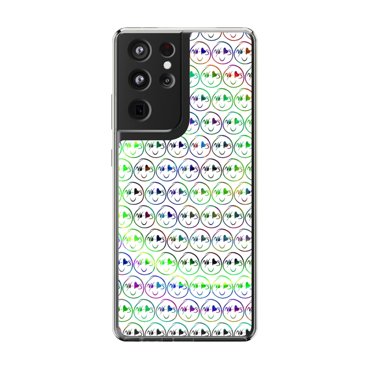 No-Bs TyeDye Print Clear Cases