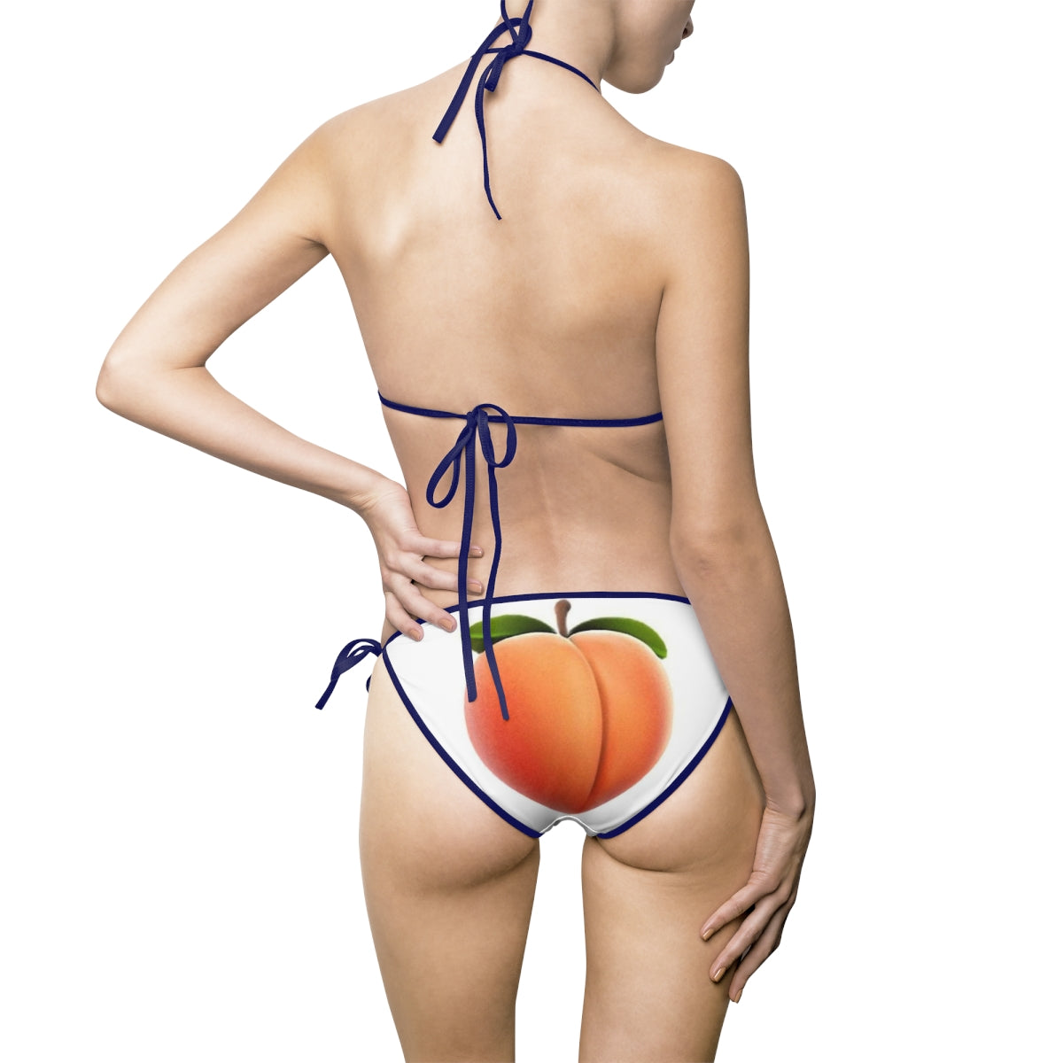 Peach Women's Bikini Swimsuit