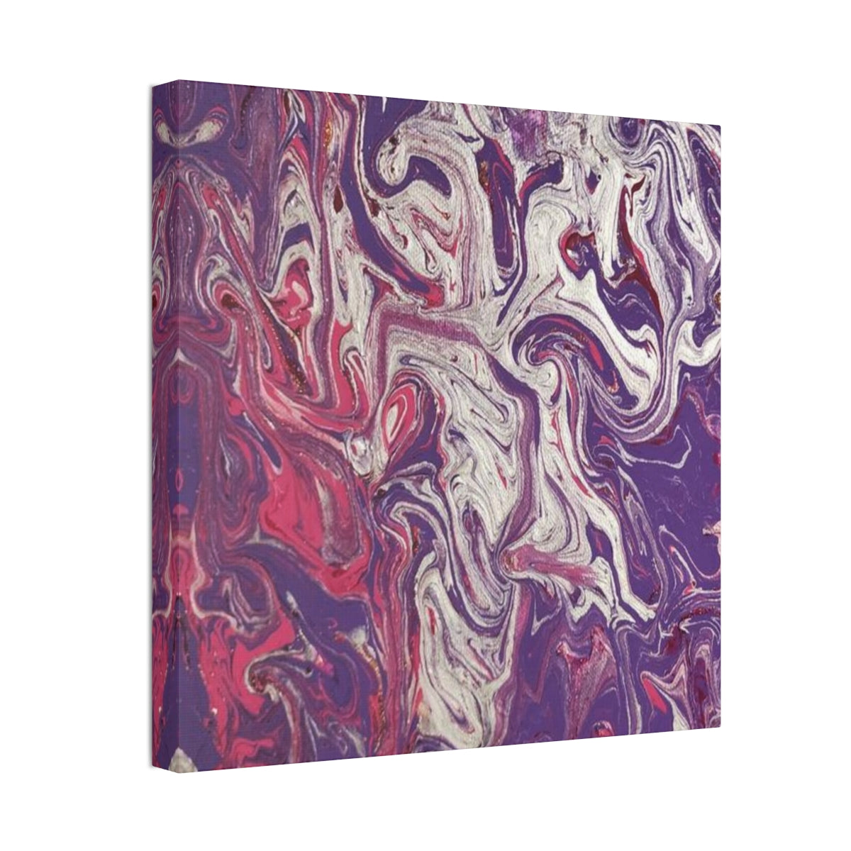 The Original Print "Silver and Purple"