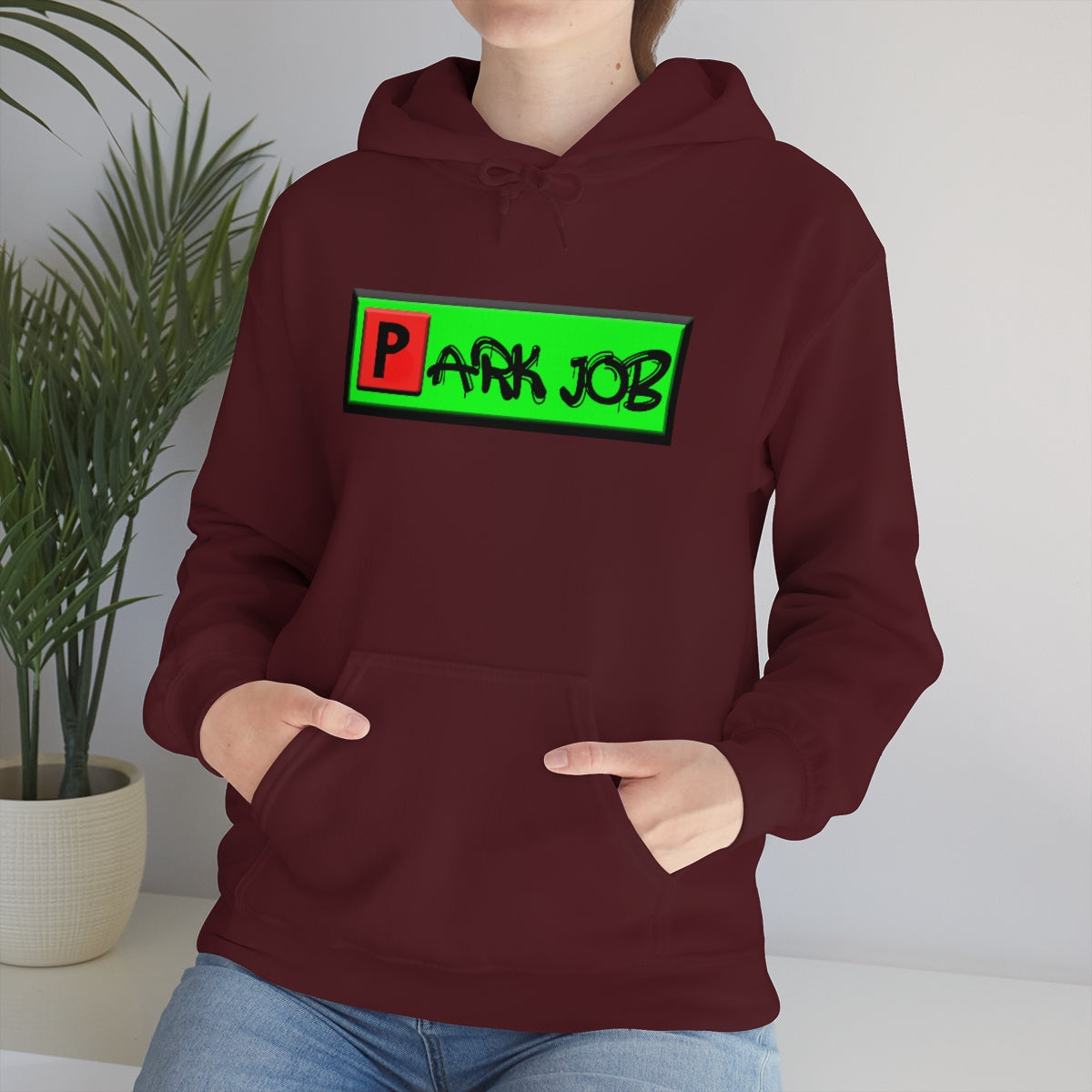 PJ Red and Green Unisex Heavy Blend™ Hooded Sweatshirt