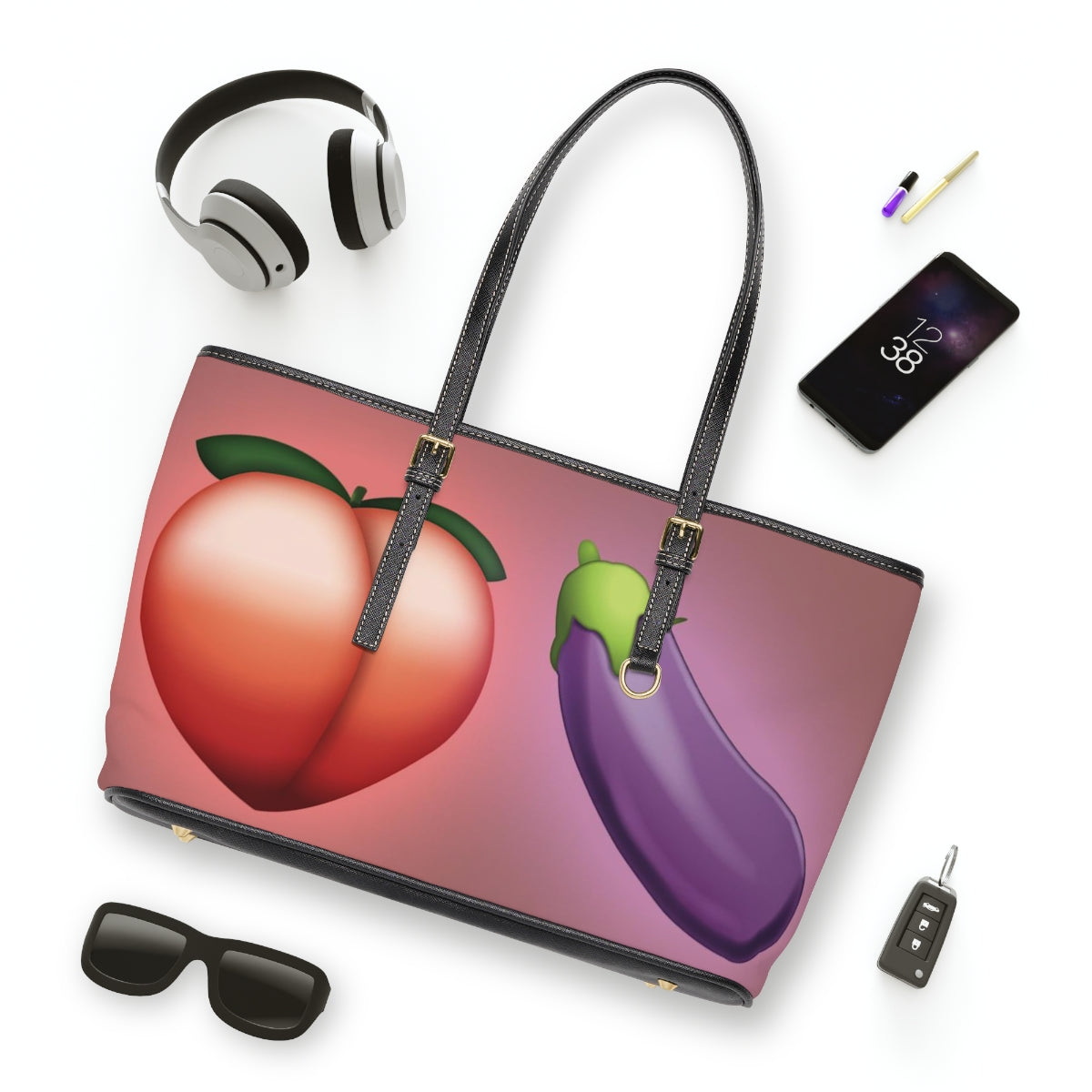 PU Leather Shoulder Bag