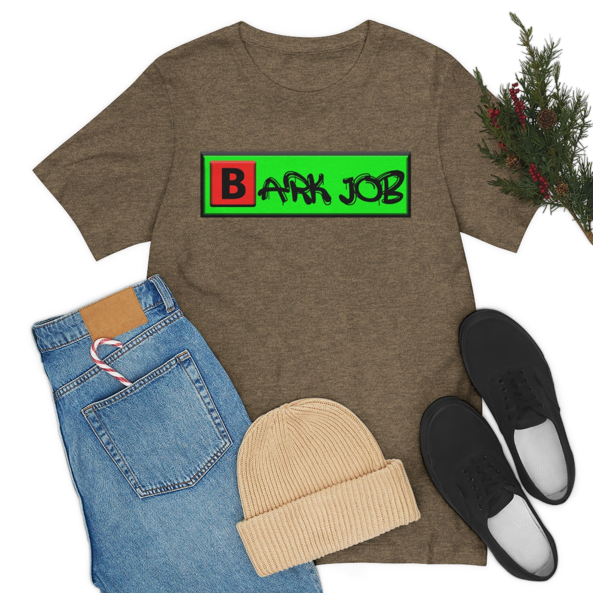 Barkjob Original Pet Branded Clothing Line Unisex Jersey Short Sleeve Tee