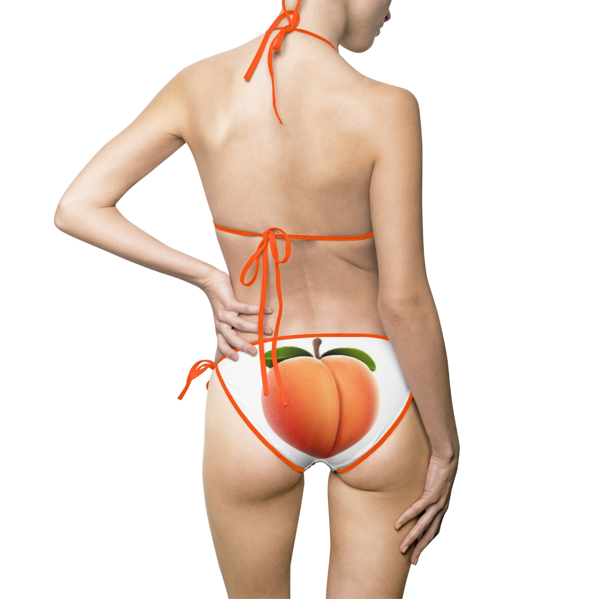 Peach Women's Bikini Swimsuit