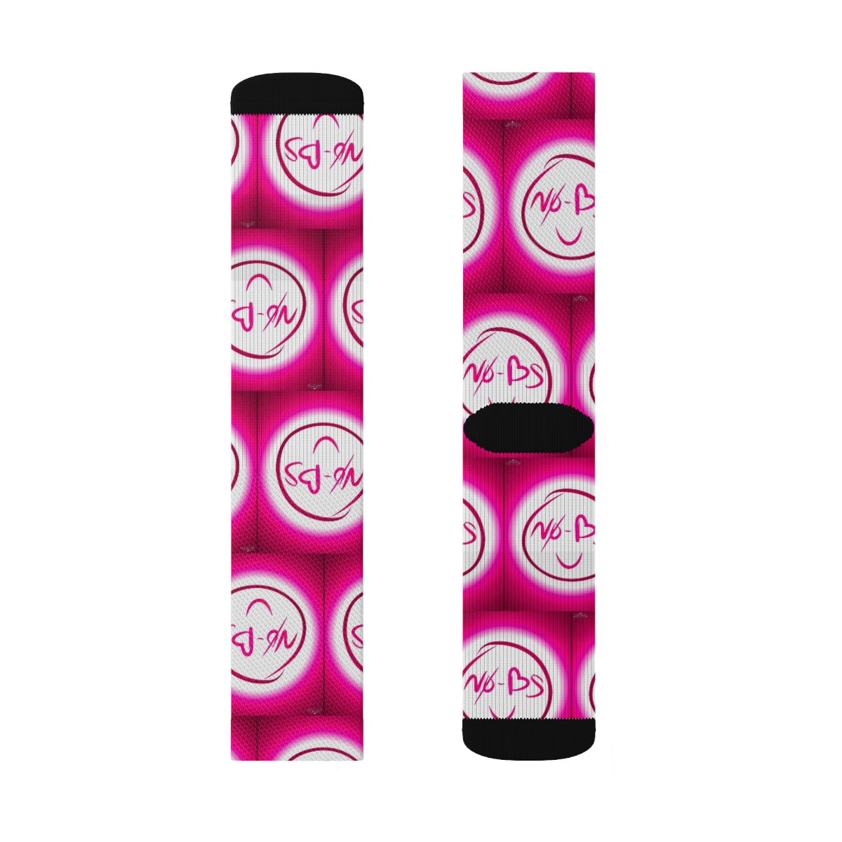 No-Bs Sublimation Socks