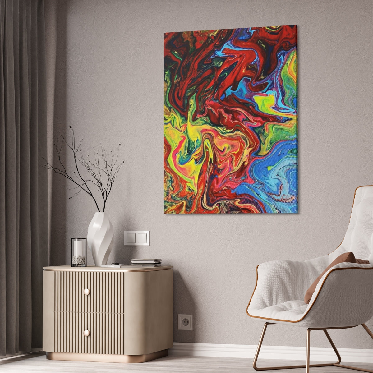 The Original Print "Fire & Ice"