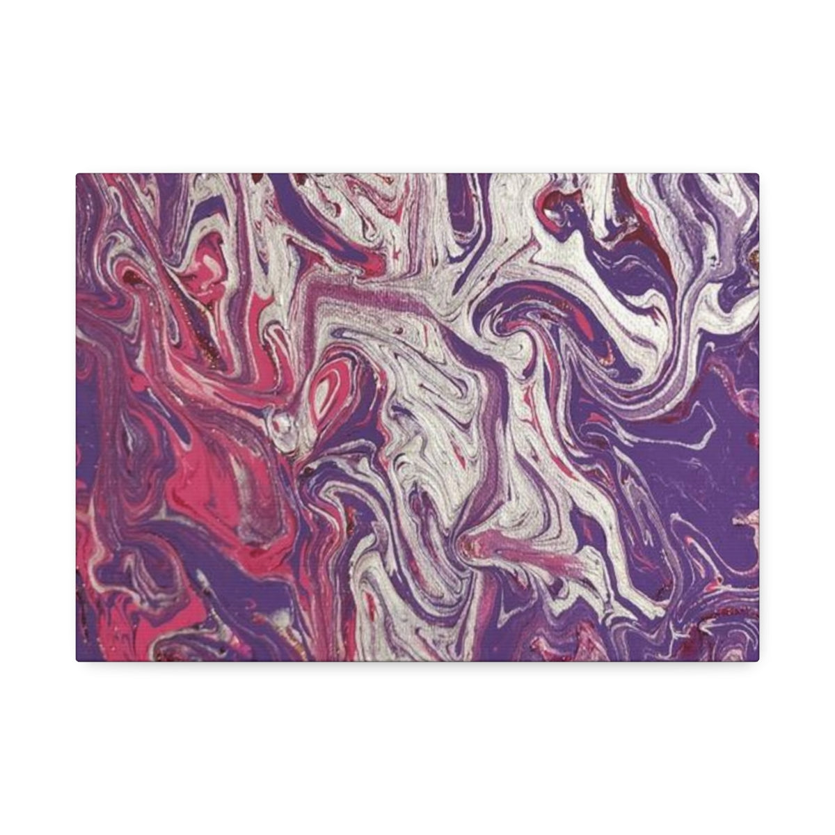 The Original Print "Silver and Purple"