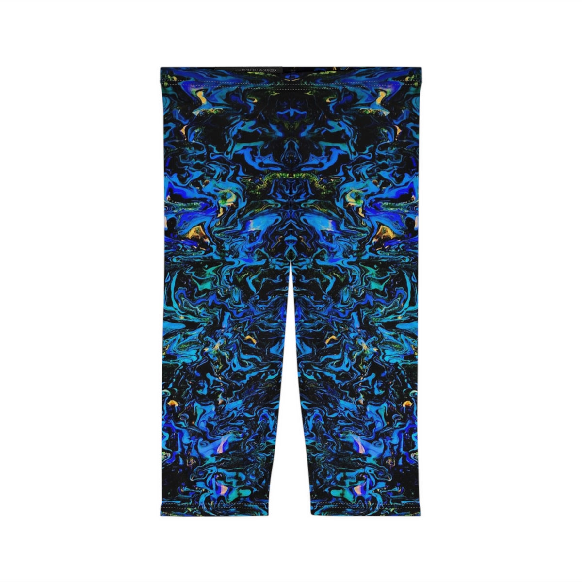 Pj Art Women’s Capri Leggings "Light in the Dark"