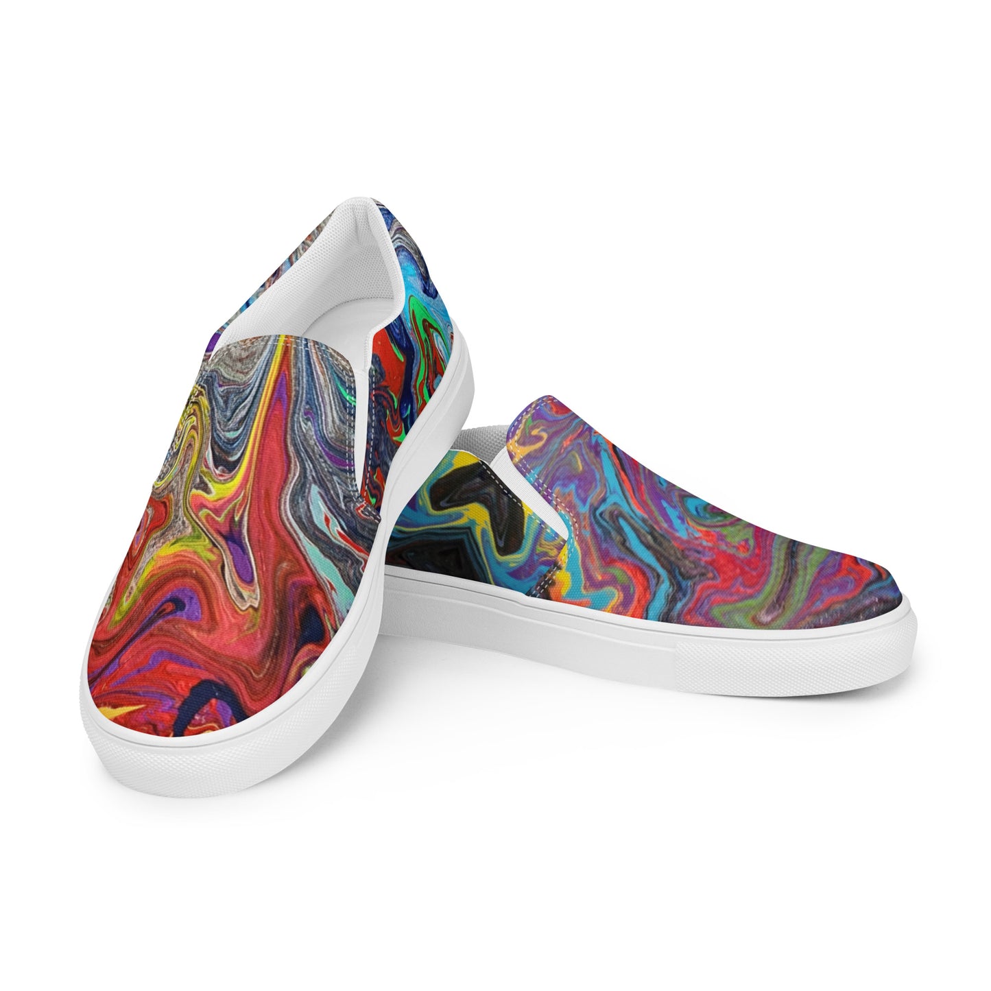 PJ Original Artwork Women’s slip-on canvas shoes