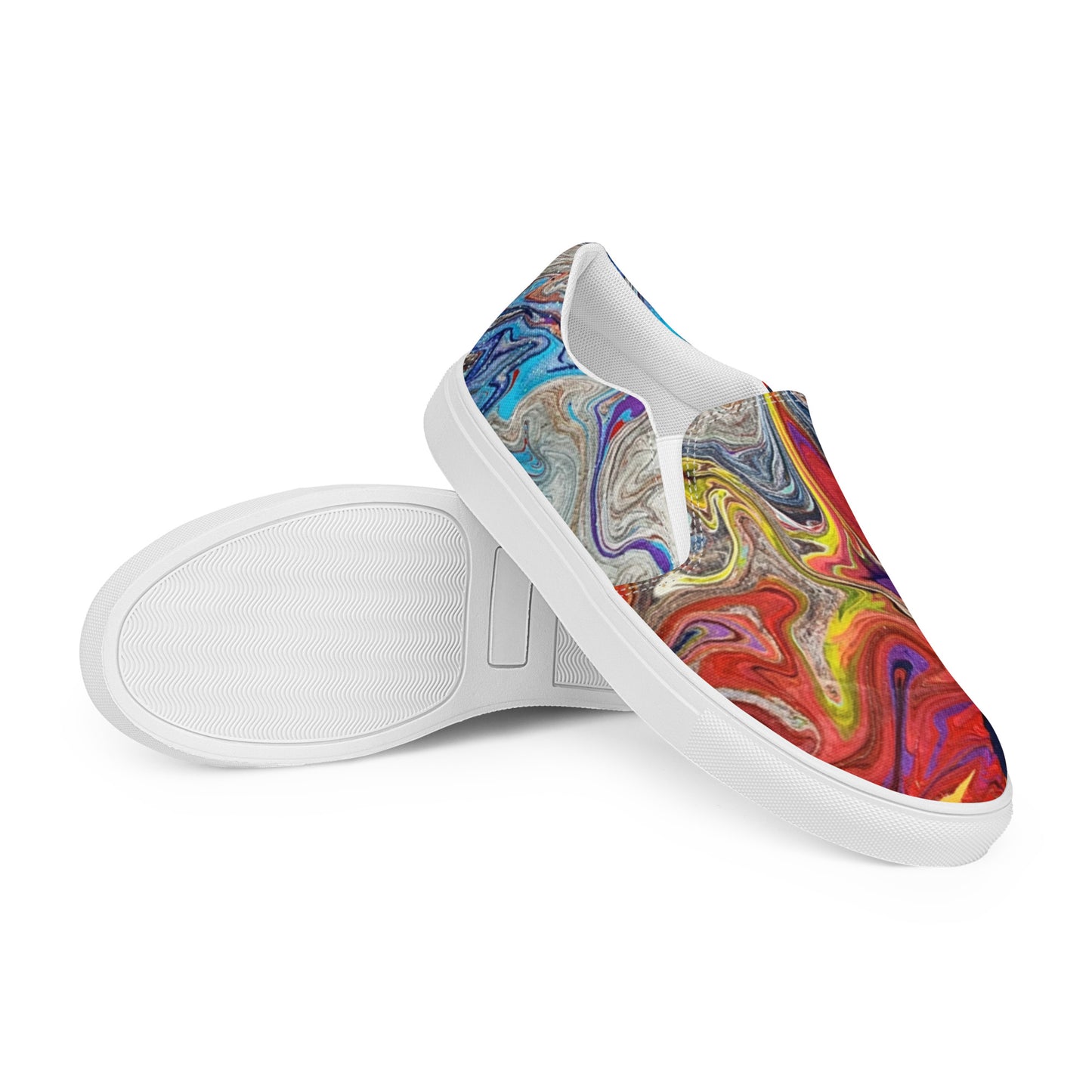 PJ Original Artwork Women’s slip-on canvas shoes